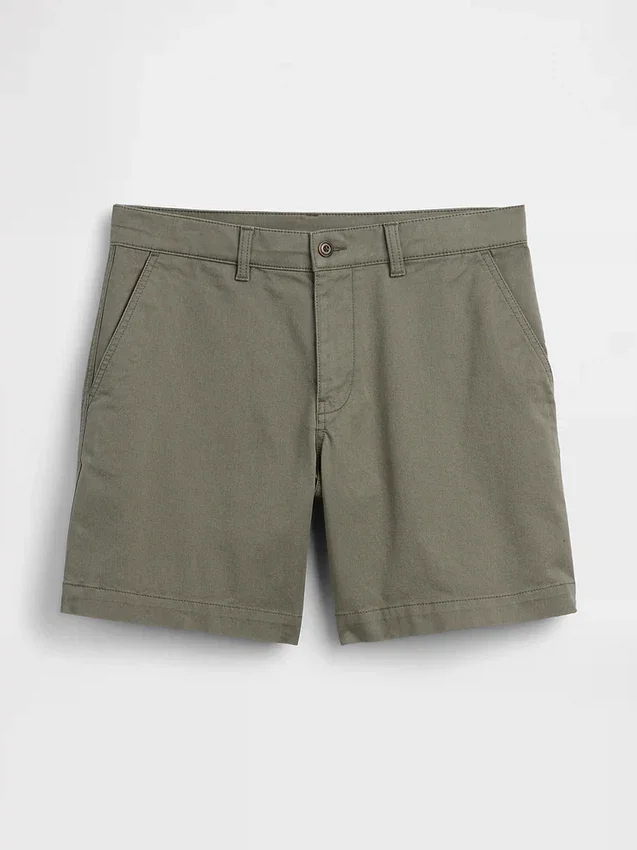 7" avslappnade shorts