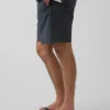 7" avslappnade shorts i poplin