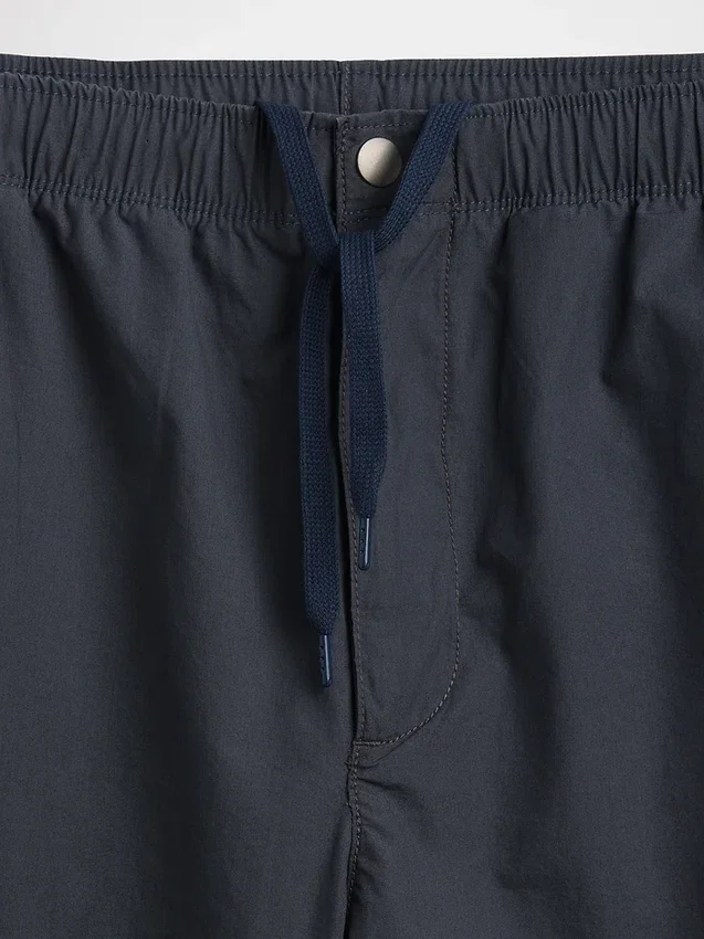 7" avslappnade shorts i poplin