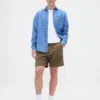 7" strukturerade, bekväma Shorts