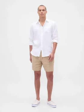 7" strukturerade, bekväma Shorts