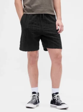 7″ strukturerade, bekväma Shorts