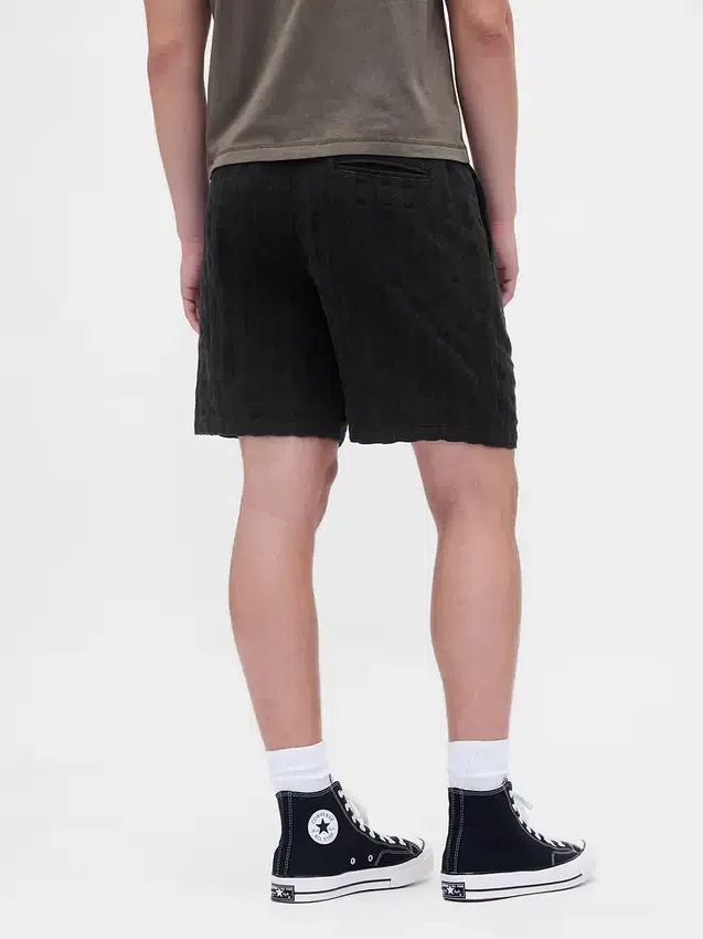 7" strukturerade, bekväma Shorts
