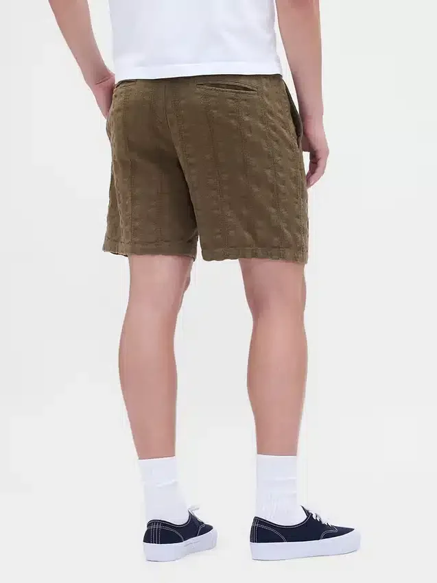 7" strukturerade, bekväma Shorts