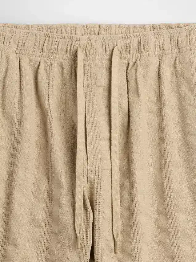 7" strukturerade, bekväma Shorts