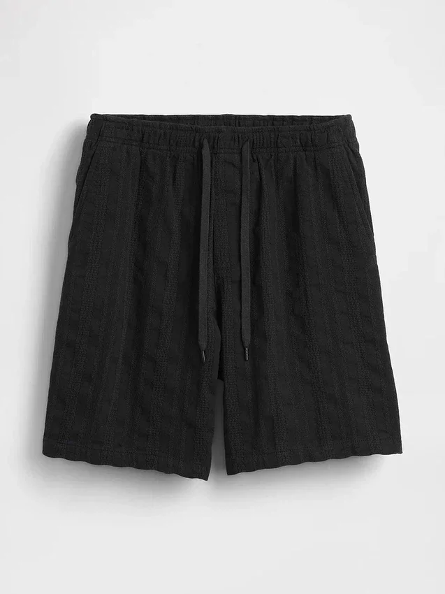7" strukturerade, bekväma Shorts