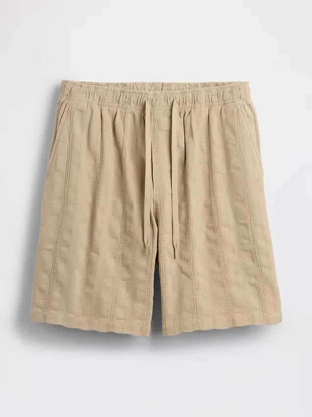 7" strukturerade, bekväma Shorts
