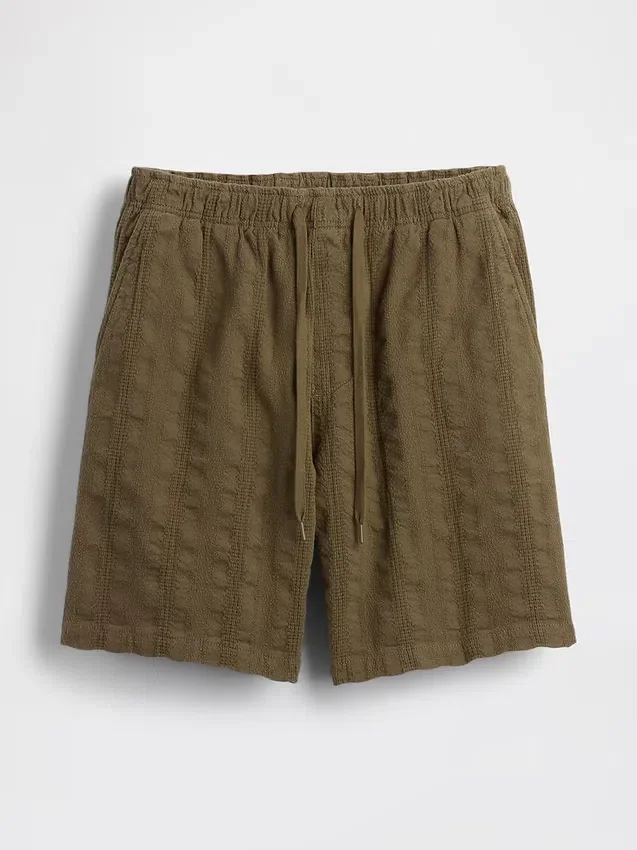 7" strukturerade, bekväma Shorts
