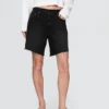 8" Bermudashorts i lös passform med medelhög midja i 90-talsstil