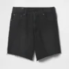8" Bermudashorts i lös passform med medelhög midja i 90-talsstil