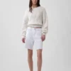 8" Bermudashorts med medelhög midja, ultramjuk och lös passform