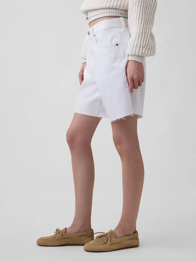 8" Bermudashorts med medelhög midja, ultramjuk och lös passform