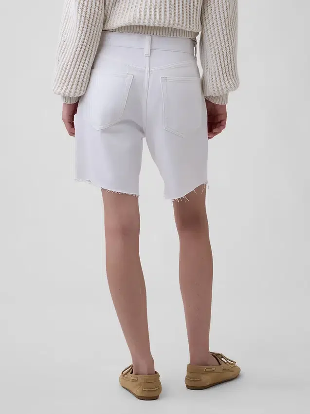 8" Bermudashorts med medelhög midja, ultramjuk och lös passform