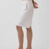 9" lågmidjade shorts i linneblandning