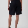 9" lågmidjade shorts i linneblandning