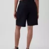 9" lågmidjade shorts i linneblandning