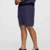 9" linne-bomullsshorts