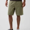 9" lösa denimshorts i snickarstil