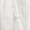 9" lösa denimshorts i snickarstil