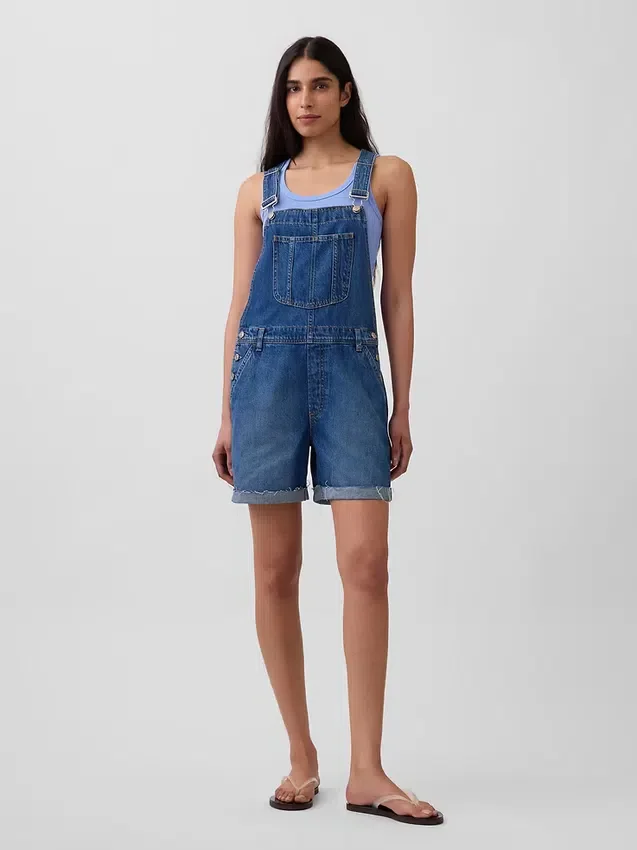 90-talsinspirerade lösa denimshorts