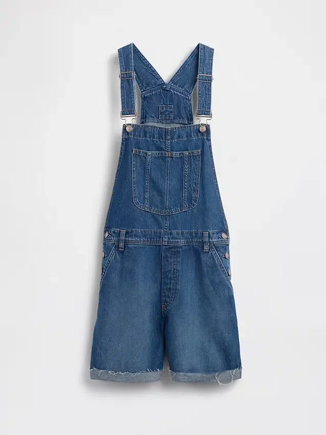 90-talsinspirerade lösa denimshorts