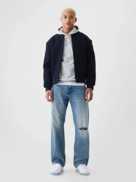 90-talsinspirerade lösa Jeans