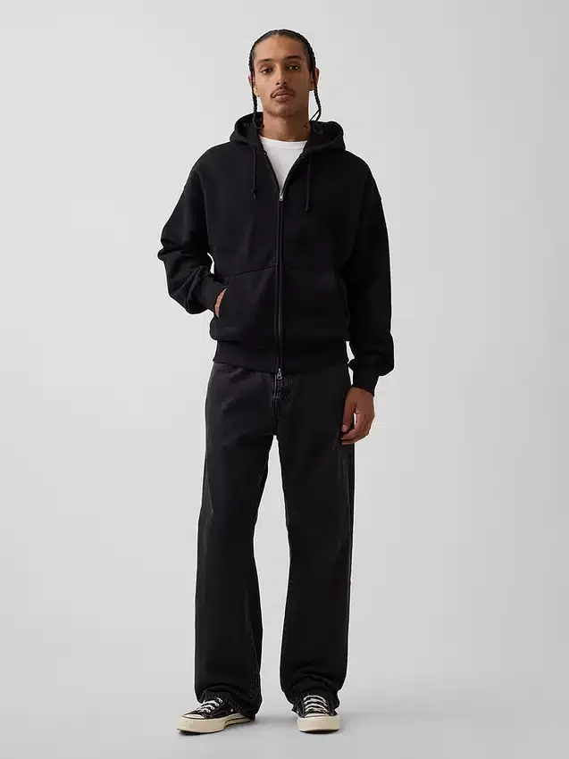 90-talsinspirerade lösa Jeans