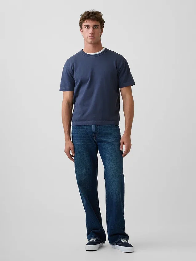 90-talsinspirerade lösa Jeans