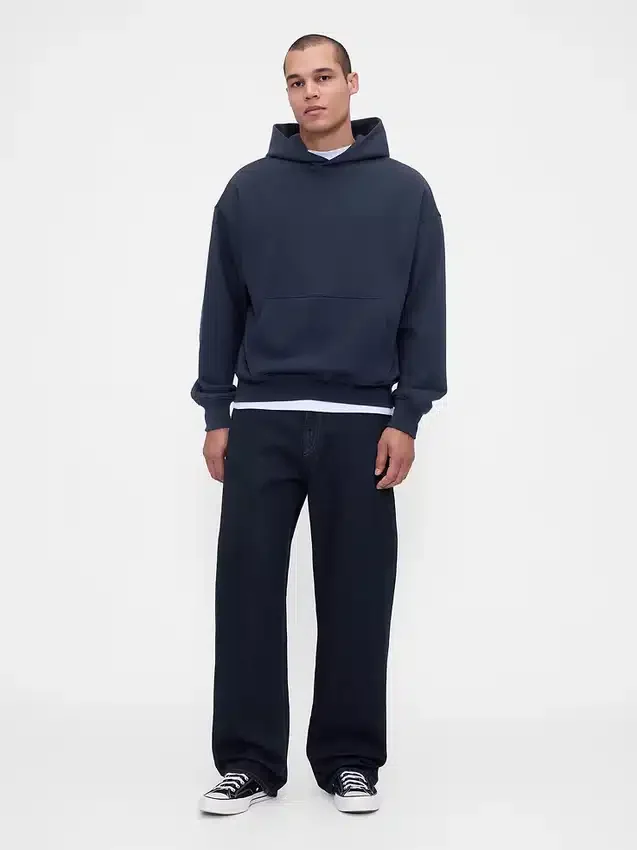 90-talsinspirerade lösa Jeans
