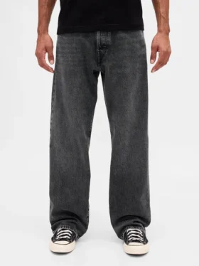 90-talsinspirerade lösa Jeans