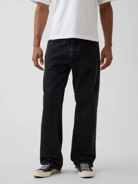 90-talsinspirerade lösa Jeans