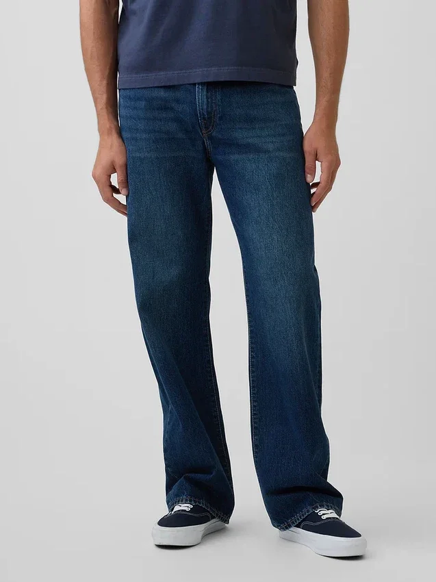 90-talsinspirerade lösa Jeans
