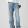 90-talsinspirerade lösa Jeans