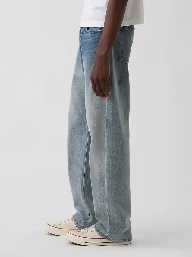 90-talsinspirerade lösa Jeans