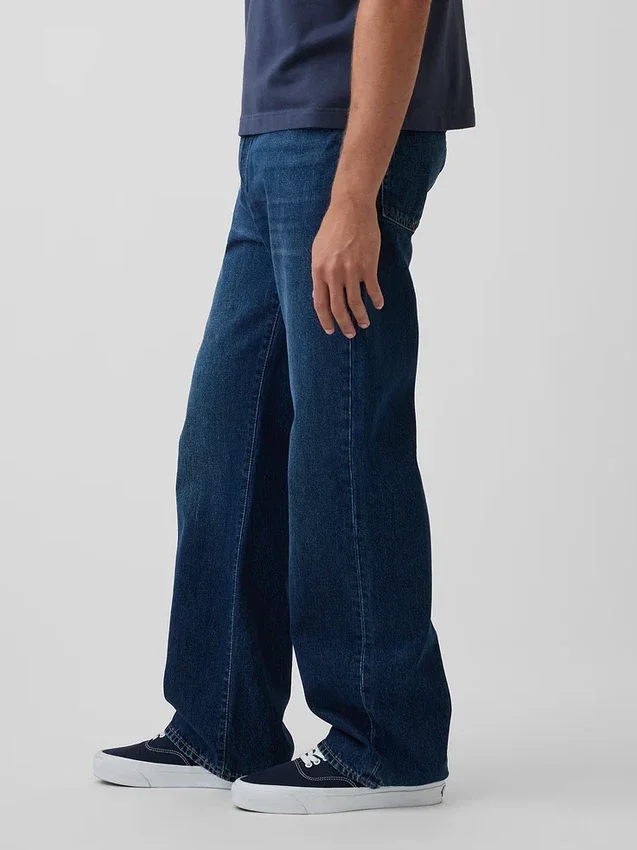 90-talsinspirerade lösa Jeans
