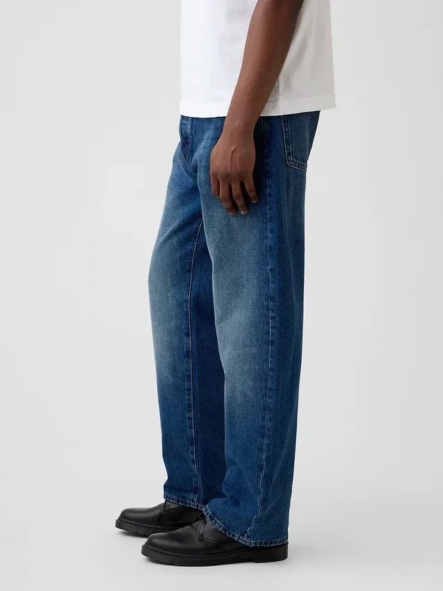 90-talsinspirerade lösa Jeans