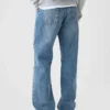 90-talsinspirerade lösa Jeans