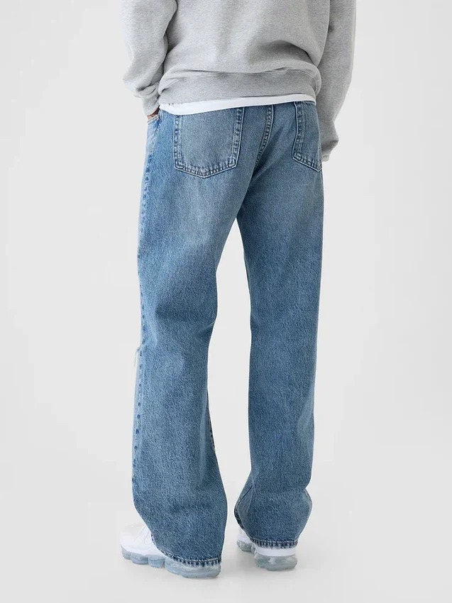 90-talsinspirerade lösa Jeans