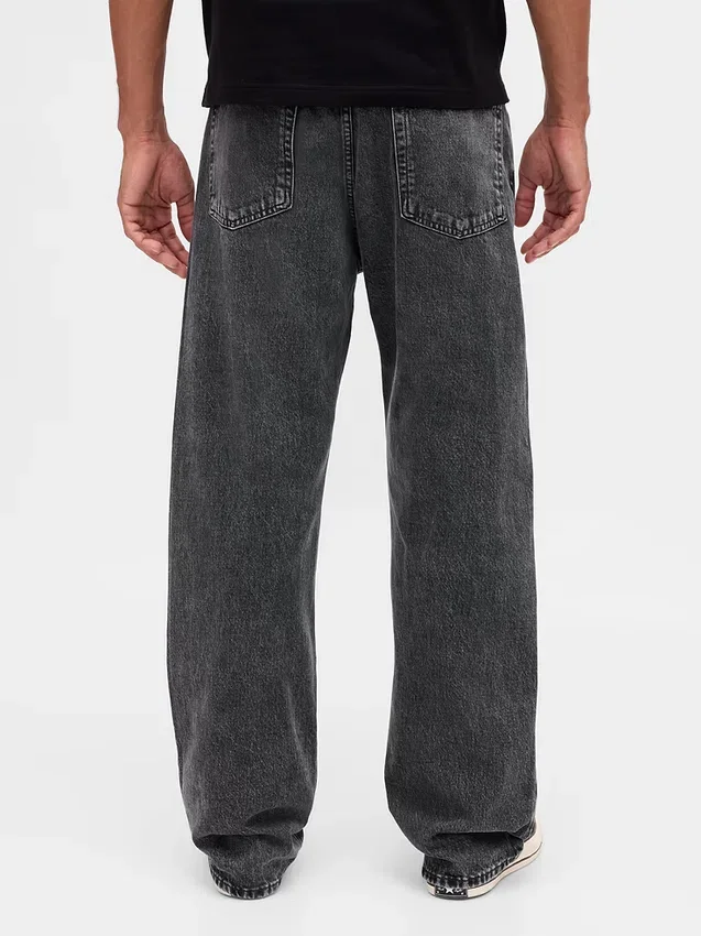 90-talsinspirerade lösa Jeans