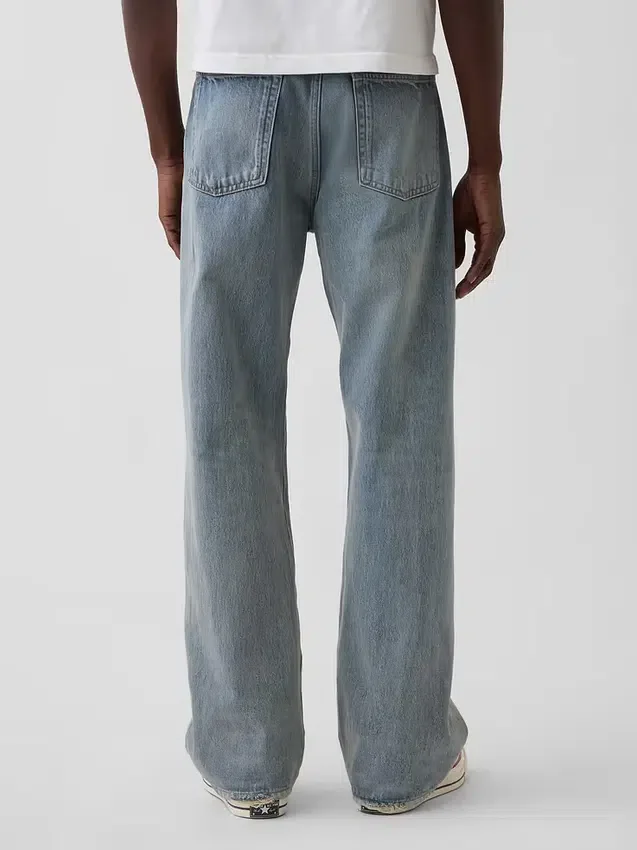 90-talsinspirerade lösa Jeans