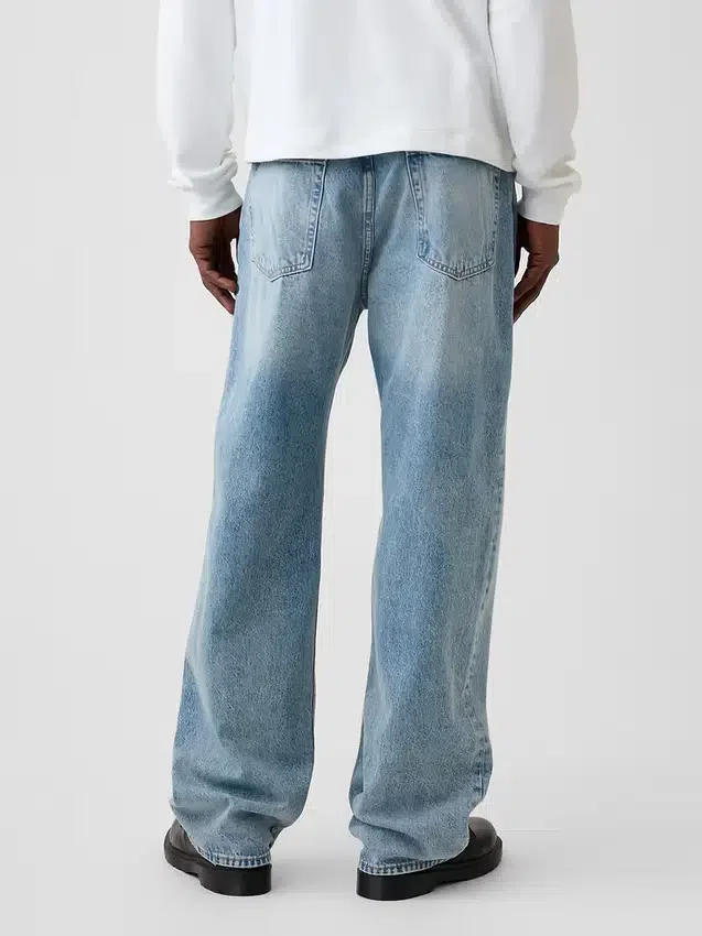 90-talsinspirerade lösa Jeans