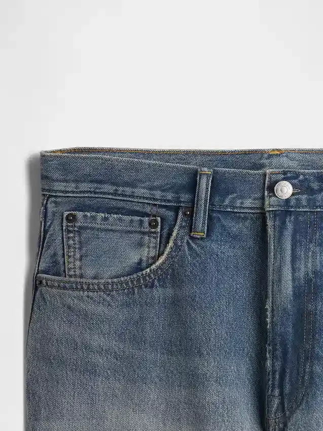 90-talsinspirerade lösa Jeans