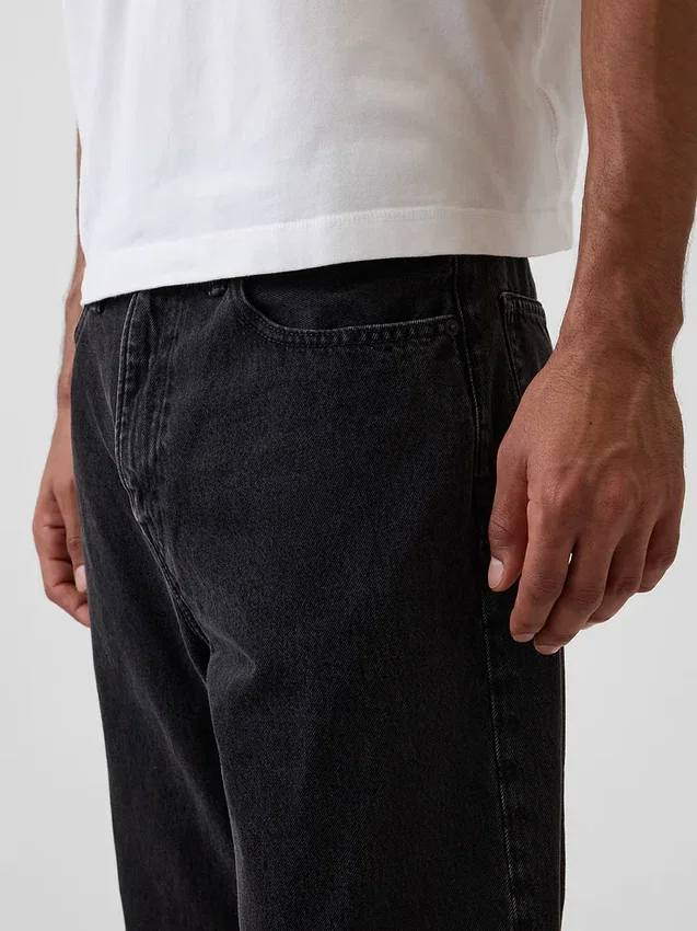 90-talsinspirerade lösa Jeans