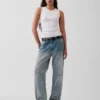 90-talsinspirerade lösa Jeans