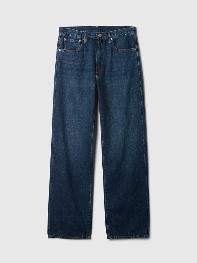 90-talsinspirerade lösa Jeans