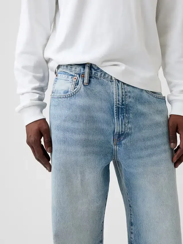 90-talsinspirerade lösa Jeans