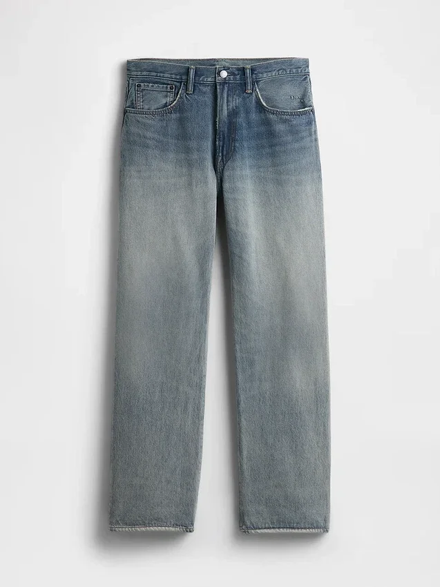90-talsinspirerade lösa Jeans
