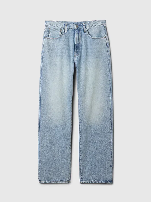 90-talsinspirerade lösa Jeans