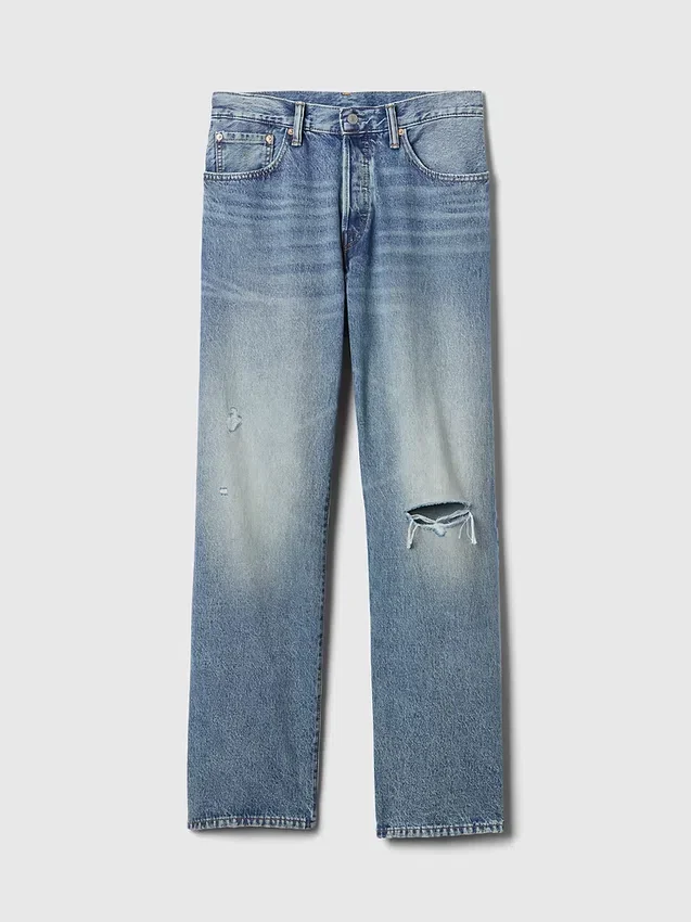 90-talsinspirerade lösa Jeans