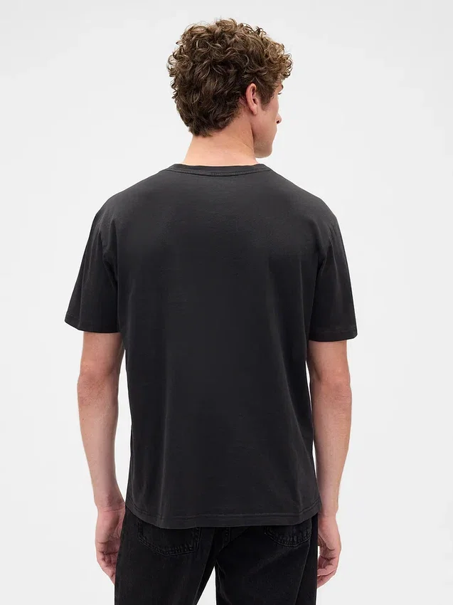 Ac/Dc T-shirt med tryck i avslappnad passform